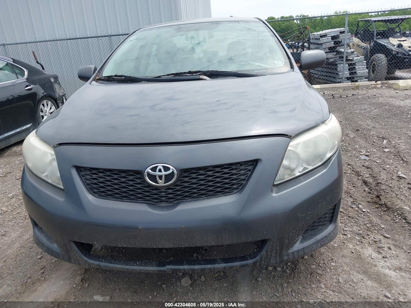 2009 TOYOTA COROLLA VIN: 2T1BU40E69C039288