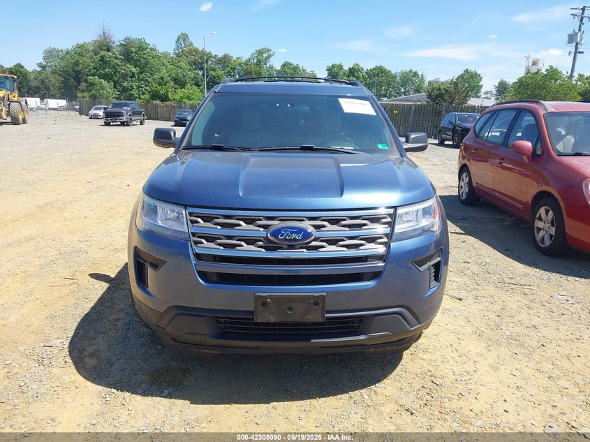 2018 FORD EXPLORER VIN: 1FM5K7BH6JGB85543