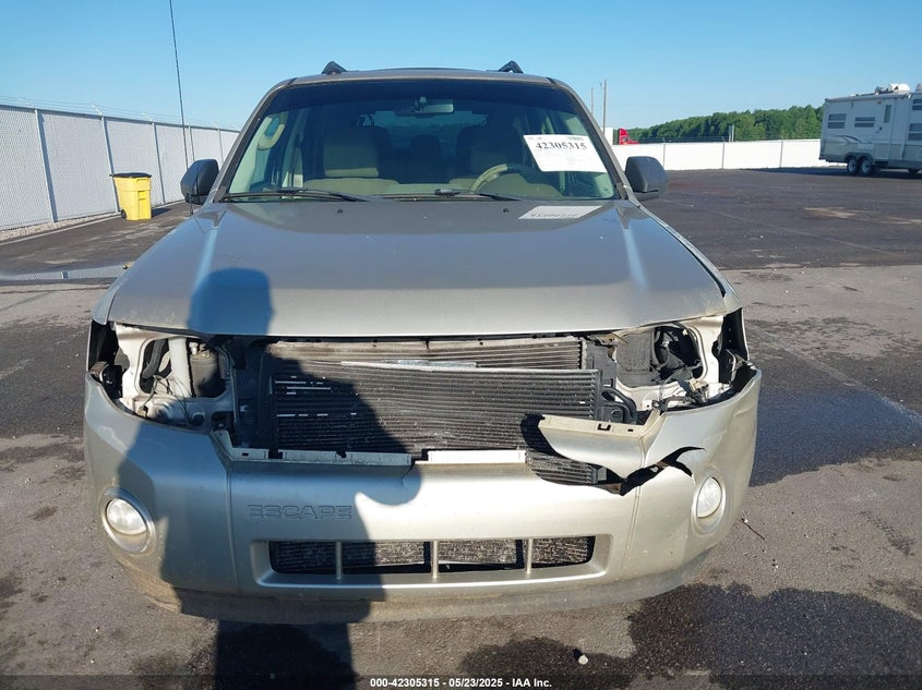 2010 FORD ESCAPE VIN: 1FMCU0D77AKB12059