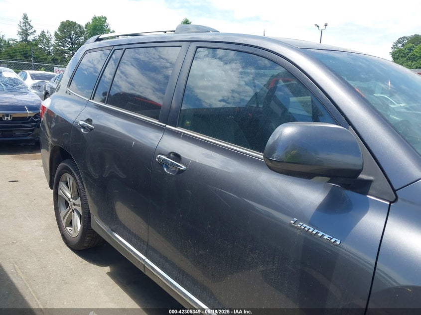 2012 TOYOTA HIGHLANDER VIN: 5TDDK3EH8CS127964