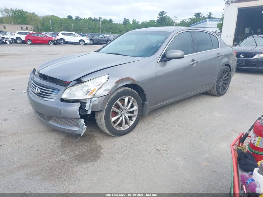 2008 INFINITI G35X VIN: JNKBV61F68M275911