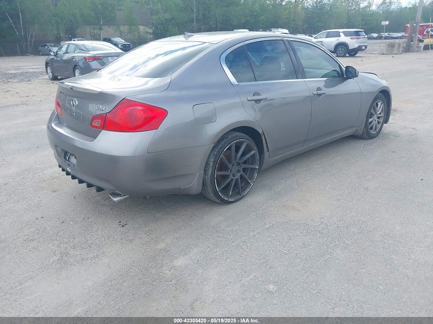 2008 INFINITI G35X VIN: JNKBV61F68M275911