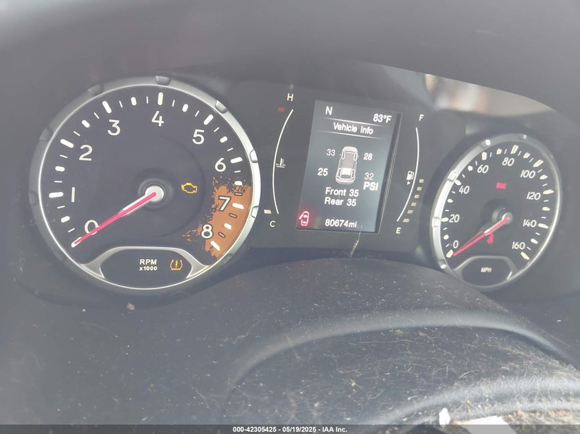 2016 JEEP RENEGADE VIN: ZACCJAAW0GPC93907