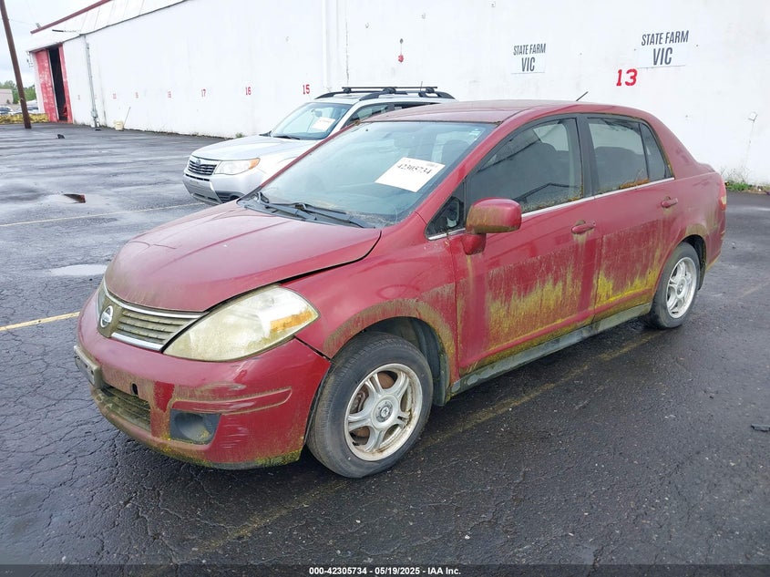 2008 NISSAN VERSA VIN: 3N1BC11E88L354415