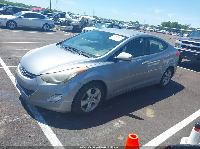 2012 HYUNDAI ELANTRA VIN: KMHDH4AE8CU404989