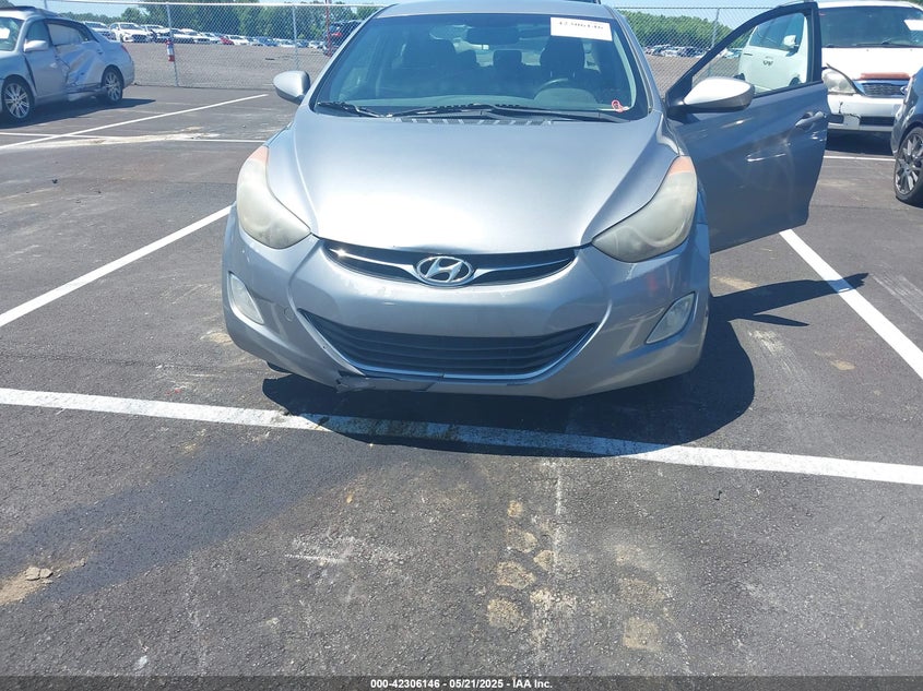 2012 HYUNDAI ELANTRA VIN: KMHDH4AE8CU404989