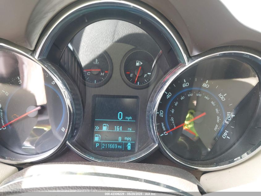 2012 Chevrolet Cruze Ltz VIN: 1G1PH5SC3C7182597 Lot: 42306229