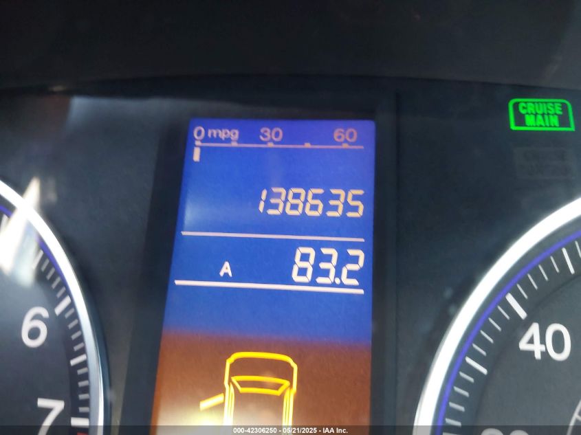 2011 Honda Cr-V Lx VIN: JHLRE3H3XBC010547 Lot: 42306250