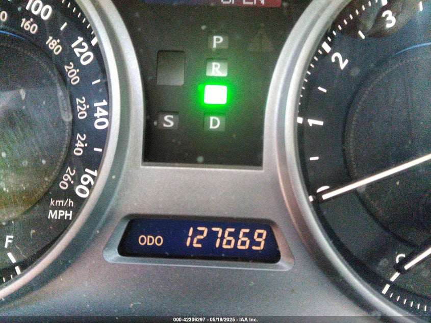 2010 LEXUS IS 250 VIN: JTHCF5C2XA5044046
