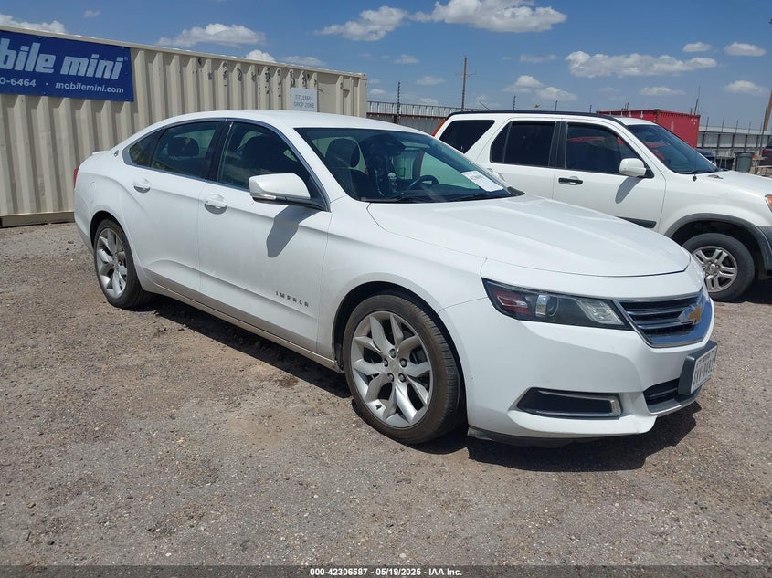 Vin: 2g1125s34f9242266, lot: 42798805, chevrolet impala 2lt 20151