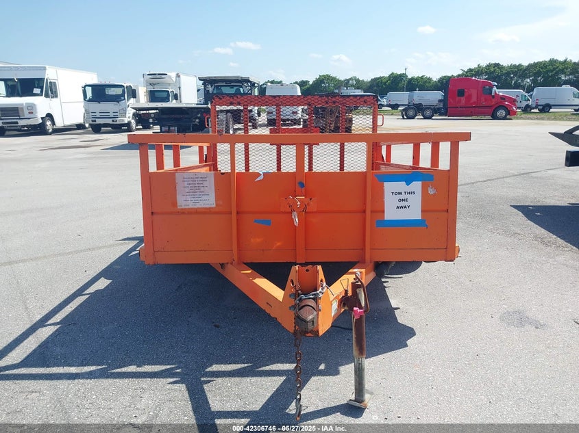 2018 ANDE HDSB68LS 6X8 TRAILER VIN: 4YNBN081XKC087195