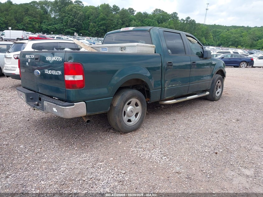 2007 FORD F-150 VIN: 1FTRW12W27KC52442