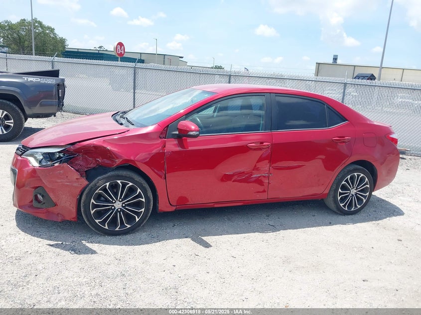 2014 TOYOTA COROLLA S PLUS - 2T1BURHE7EC127438