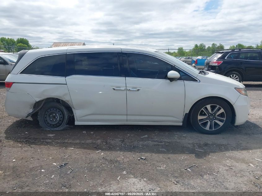2015 Honda Odyssey Touring/Touring Elite VIN: 5FNRL5H91FB012330 Lot: 42307107