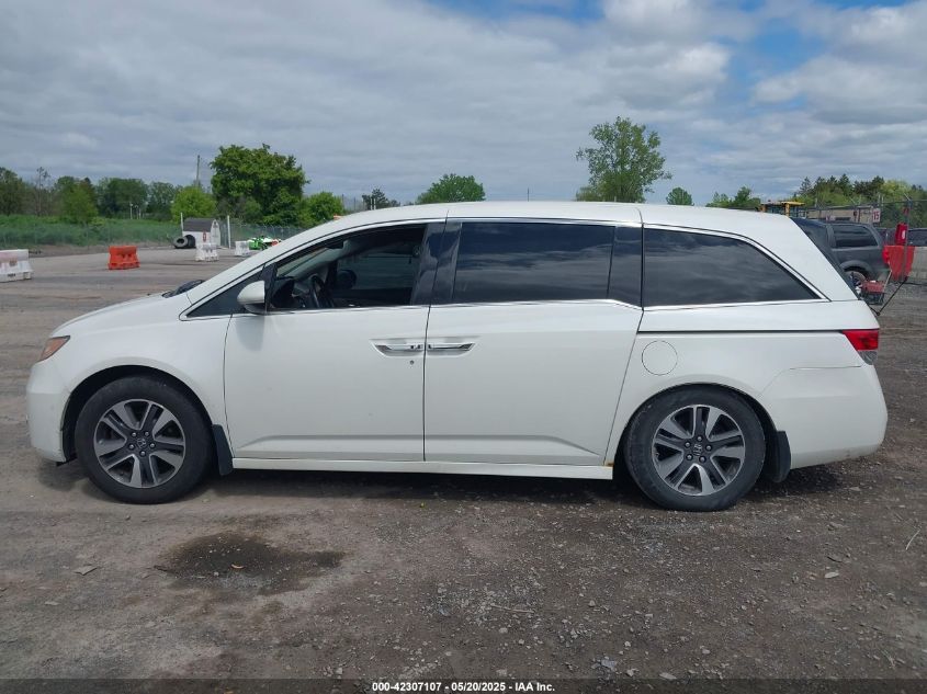2015 Honda Odyssey Touring/Touring Elite VIN: 5FNRL5H91FB012330 Lot: 42307107