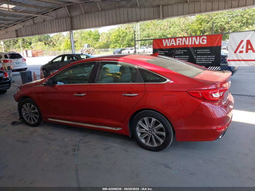 2017 HYUNDAI SONATA SPORT - 5NPE34AFXHH554832