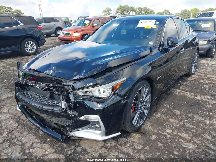 2018 INFINITI Q50 3.0T RED SPORT 400 - JN1FV7AP0JM461227
