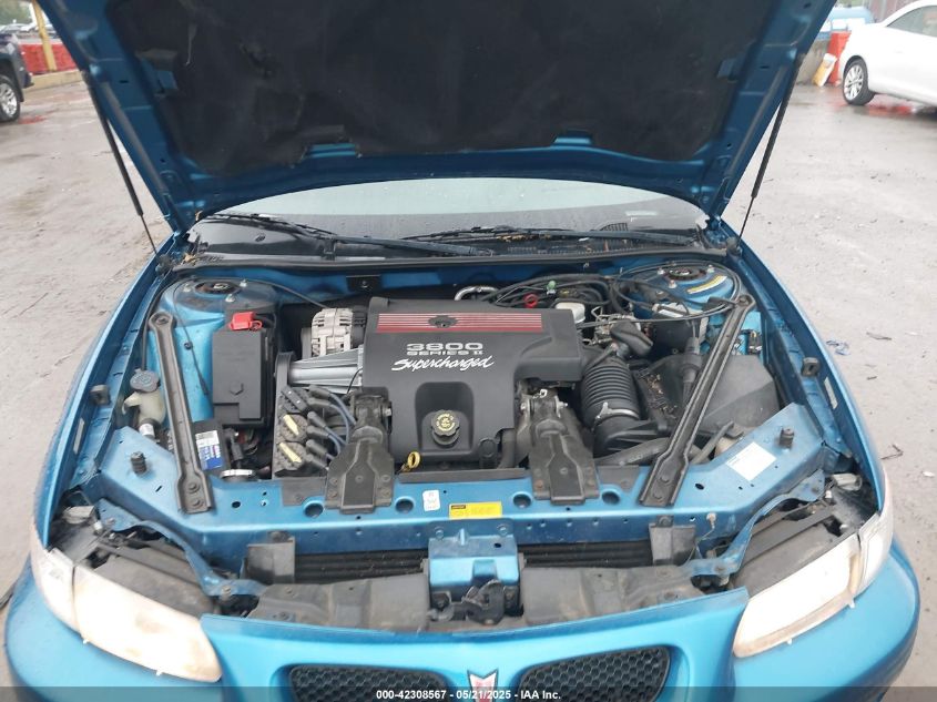 1998 Pontiac Grand Prix Gt VIN: 1G2WP1212WF309108 Lot: 42308567