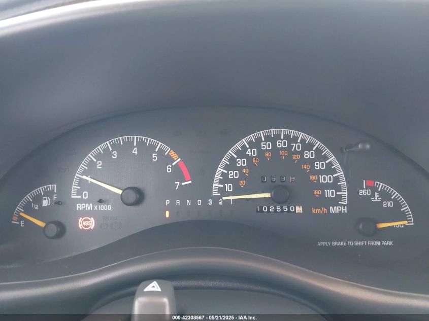 1998 Pontiac Grand Prix Gt VIN: 1G2WP1212WF309108 Lot: 42308567