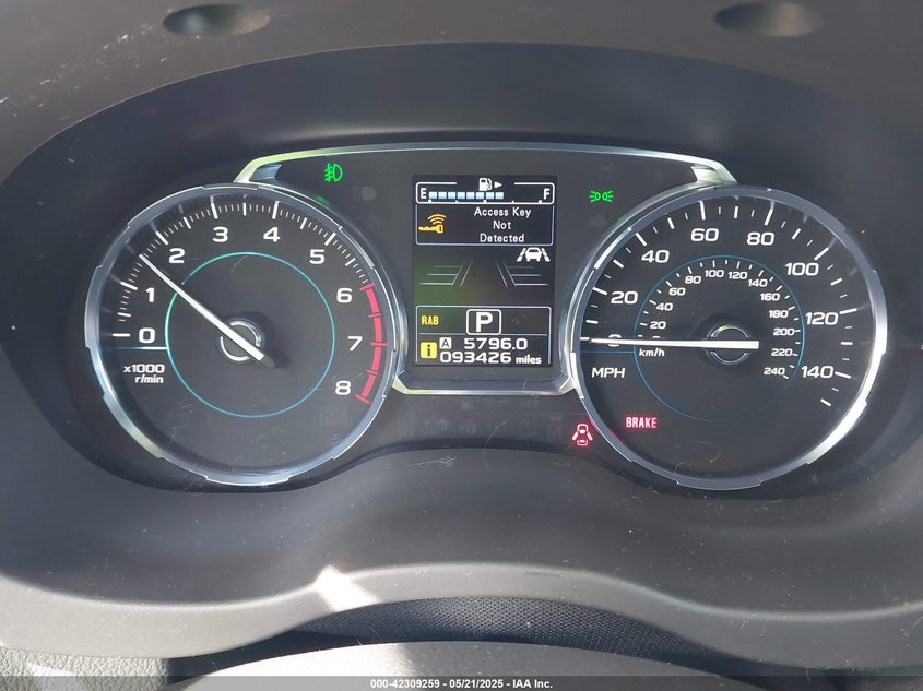 VIN JF2SJAWC6JH608722 2018 SUBARU FORESTER 2.5I TOURING