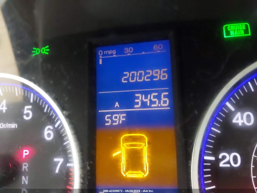 2011 Honda Cr-V Exl VIN: 5J6RE4H79B1025704 Lot: 42309572