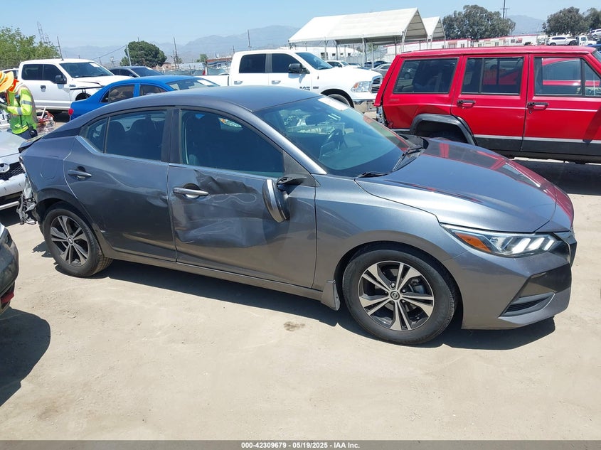 2020 NISSAN SENTRA VIN: 3N1AB8CV8LY251253
