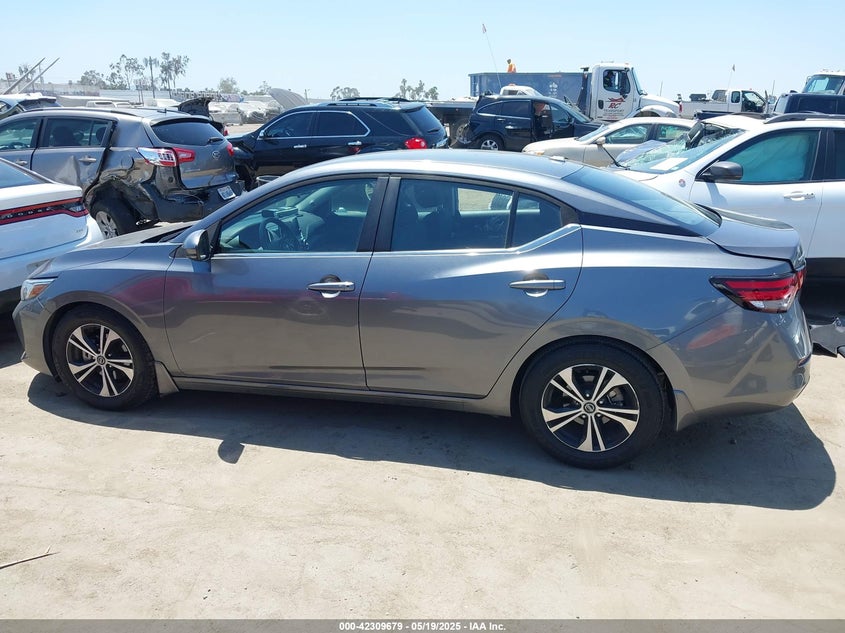 2020 NISSAN SENTRA VIN: 3N1AB8CV8LY251253