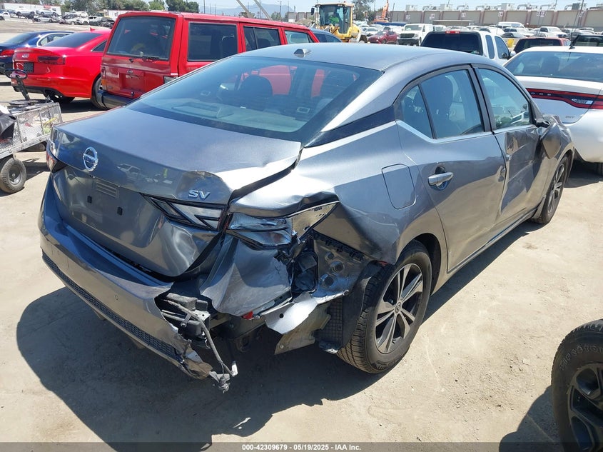 2020 NISSAN SENTRA VIN: 3N1AB8CV8LY251253