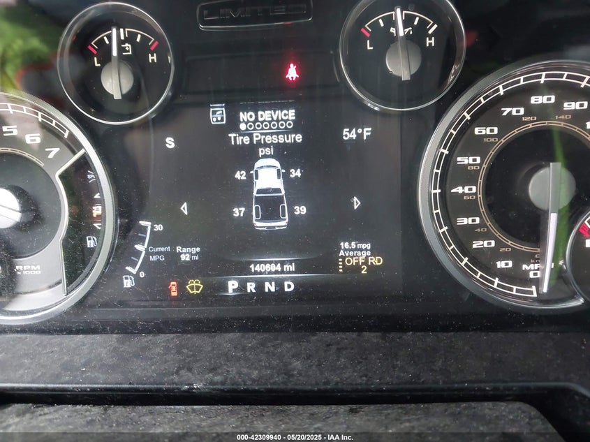 2017 RAM 1500 LONGHORN - 1C6RR7PT9HS610959