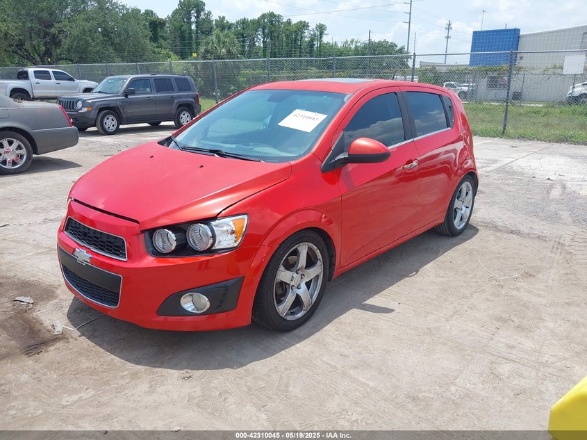 2012 CHEVROLET SONIC VIN: 1G1JE6SH7C4109721