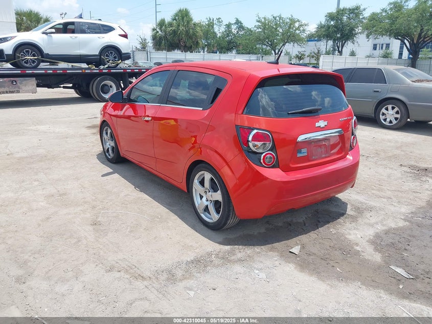 2012 CHEVROLET SONIC VIN: 1G1JE6SH7C4109721
