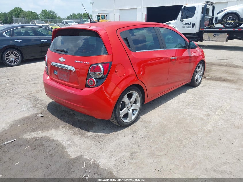2012 CHEVROLET SONIC VIN: 1G1JE6SH7C4109721