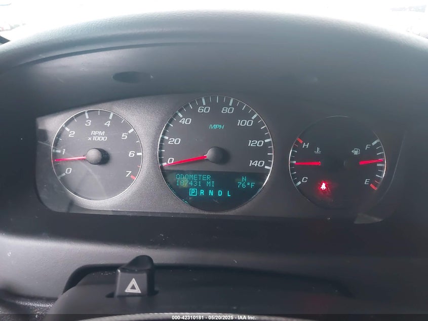 2013 CHEVROLET IMPALA VIN: 2G1WC5E32D1227680