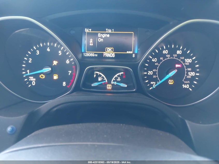 2016 FORD FOCUS VIN: 1FADP3K23GL407418