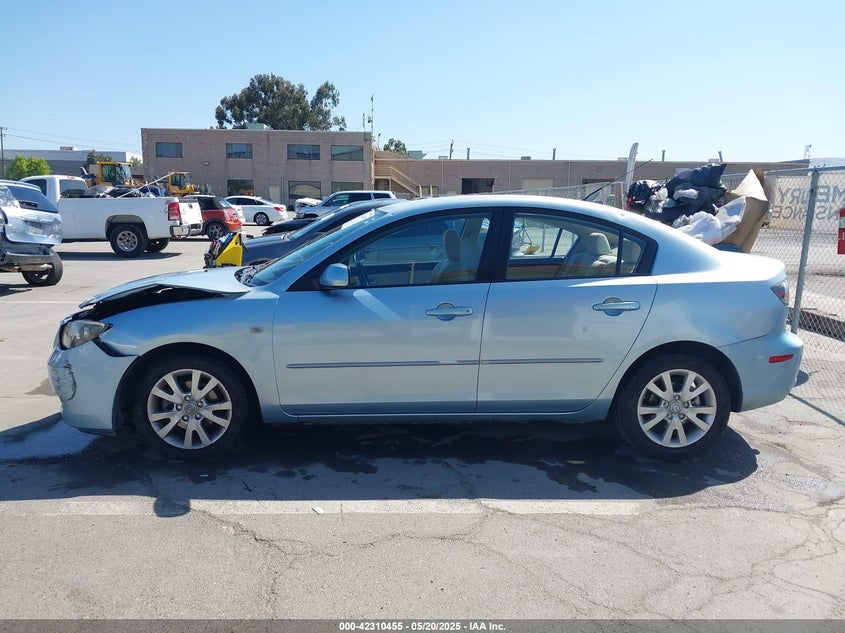 2008 MAZDA 3 VIN: JM1BK12F181874583