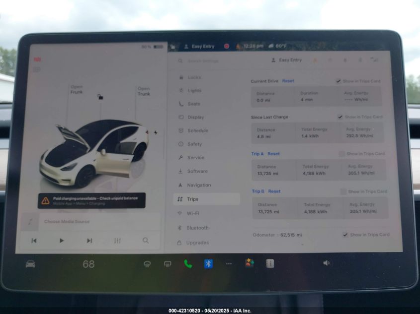 2022 Tesla Model Y Long Range Dual Motor All-Wheel Drive VIN: 7SAYGDEE9NF494901 Lot: 42310520