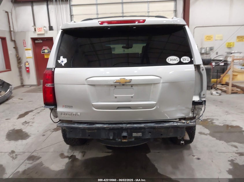 2015 CHEVROLET TAHOE VIN: 1GNSKBKC7FR255956