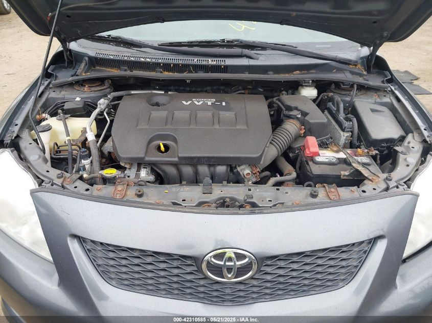 2010 Toyota Corolla Le VIN: 2T1BU4EEXAC317560 Lot: 42310585