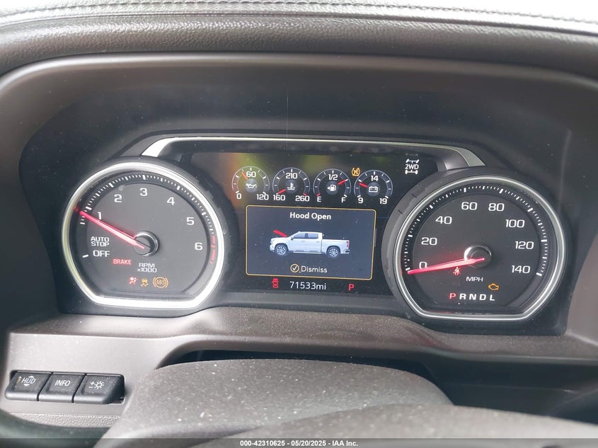 2019 CHEVROLET SILVERADO 1500 LTZ - 3GCUYGED9KG190278