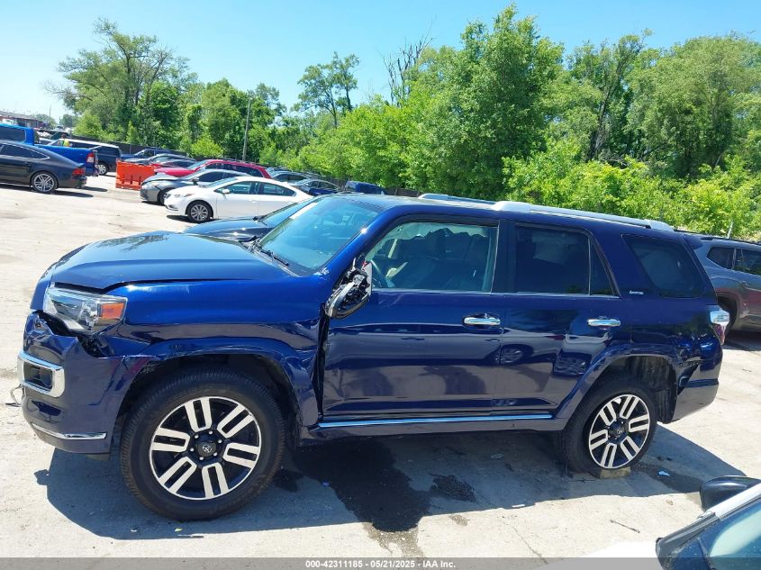 2022 Toyota 4Runner Limited VIN: JTEKU5JR8N5983832 Lot: 42311185