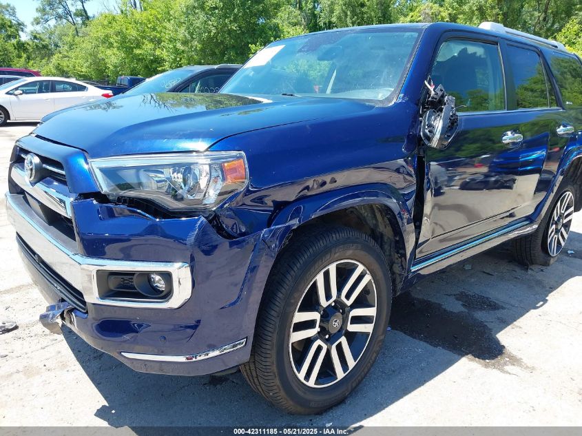 2022 Toyota 4Runner Limited VIN: JTEKU5JR8N5983832 Lot: 42311185