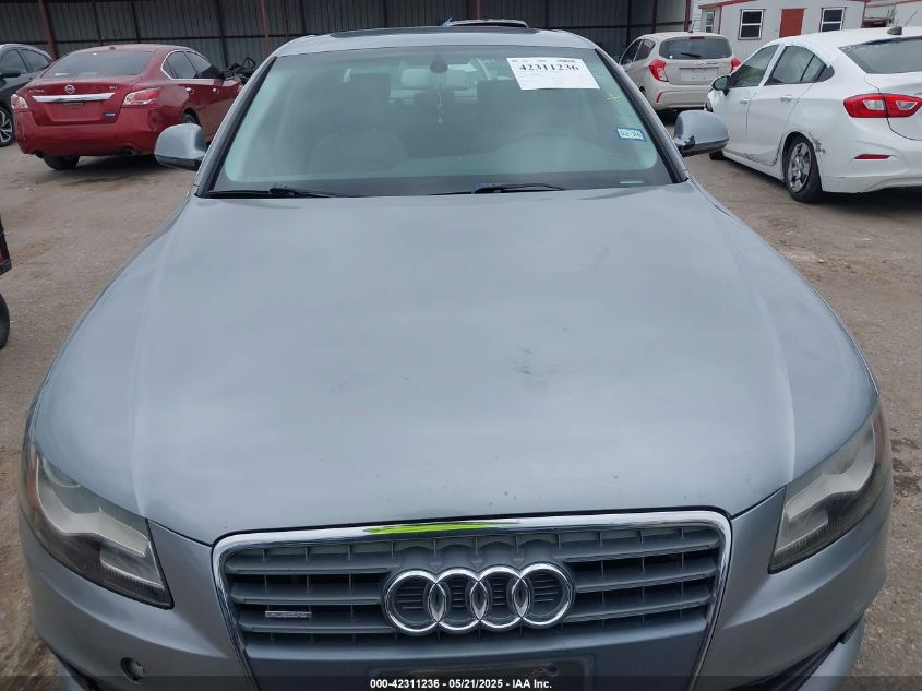 2009 Audi A4 2.0T Prem Plus/2.0T Premium VIN: WAUSF78K79N024086 Lot: 42311236