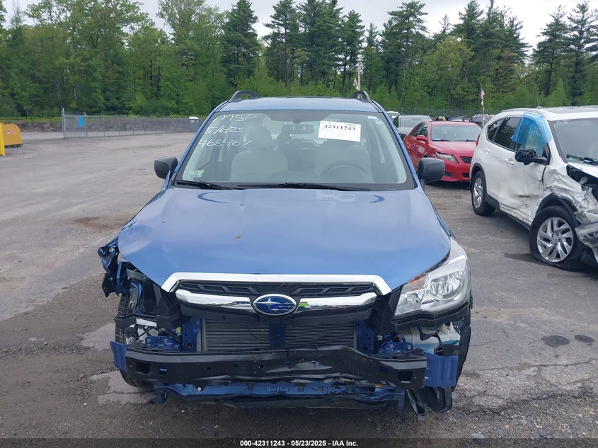 2018 SUBARU FORESTER 2.5I - JF2SJABC8JH468467