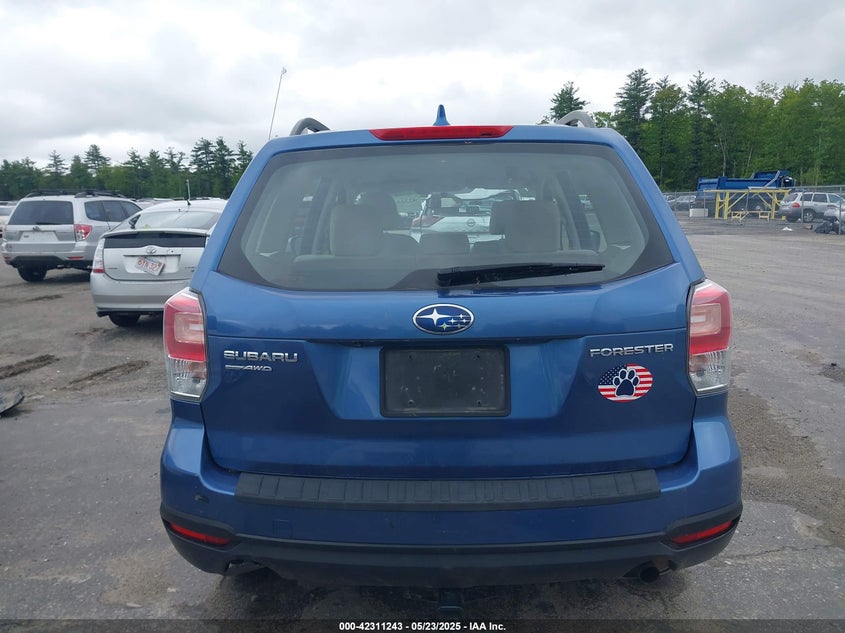 2018 SUBARU FORESTER 2.5I - JF2SJABC8JH468467