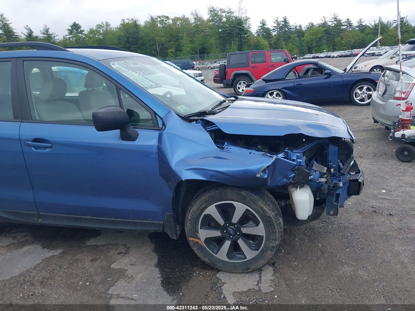 2018 SUBARU FORESTER 2.5I - JF2SJABC8JH468467