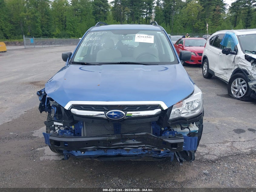 2018 SUBARU FORESTER 2.5I - JF2SJABC8JH468467