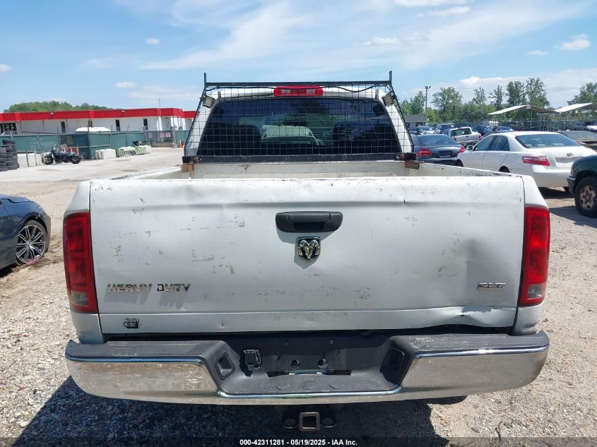 2005 Dodge Ram 2500 Slt/Laramie VIN: 3D7KR28C85G790634 Lot: 42311281