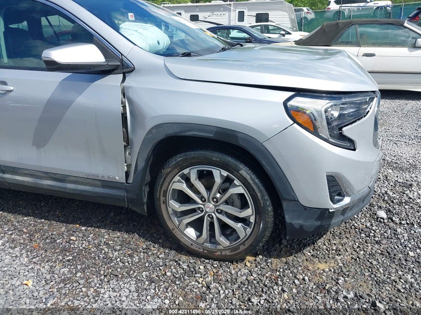 3GKALPEV5ML317536 2021 Gmc Terrain 1.5 Fwd Slt Silver