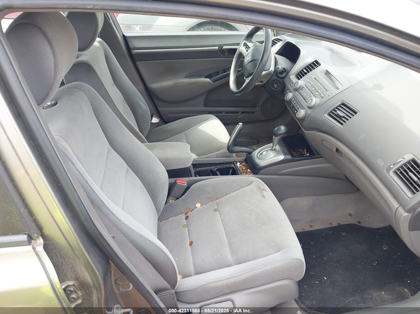 2008 HONDA CIVIC VIN: 1HGFA16828L109114