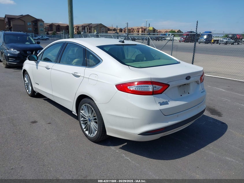 2014 FORD FUSION HYBRID VIN: 3FA6P0LUXER233658
